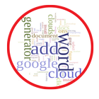 Word cloud Zeichen