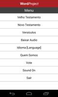 Bíblia Audio em Português Affiche