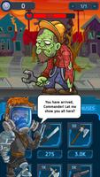 Clicker Zombie Inactif - Jeu de Magnat Affiche