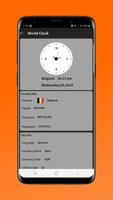 برنامه‌نما World Clock عکس از صفحه
