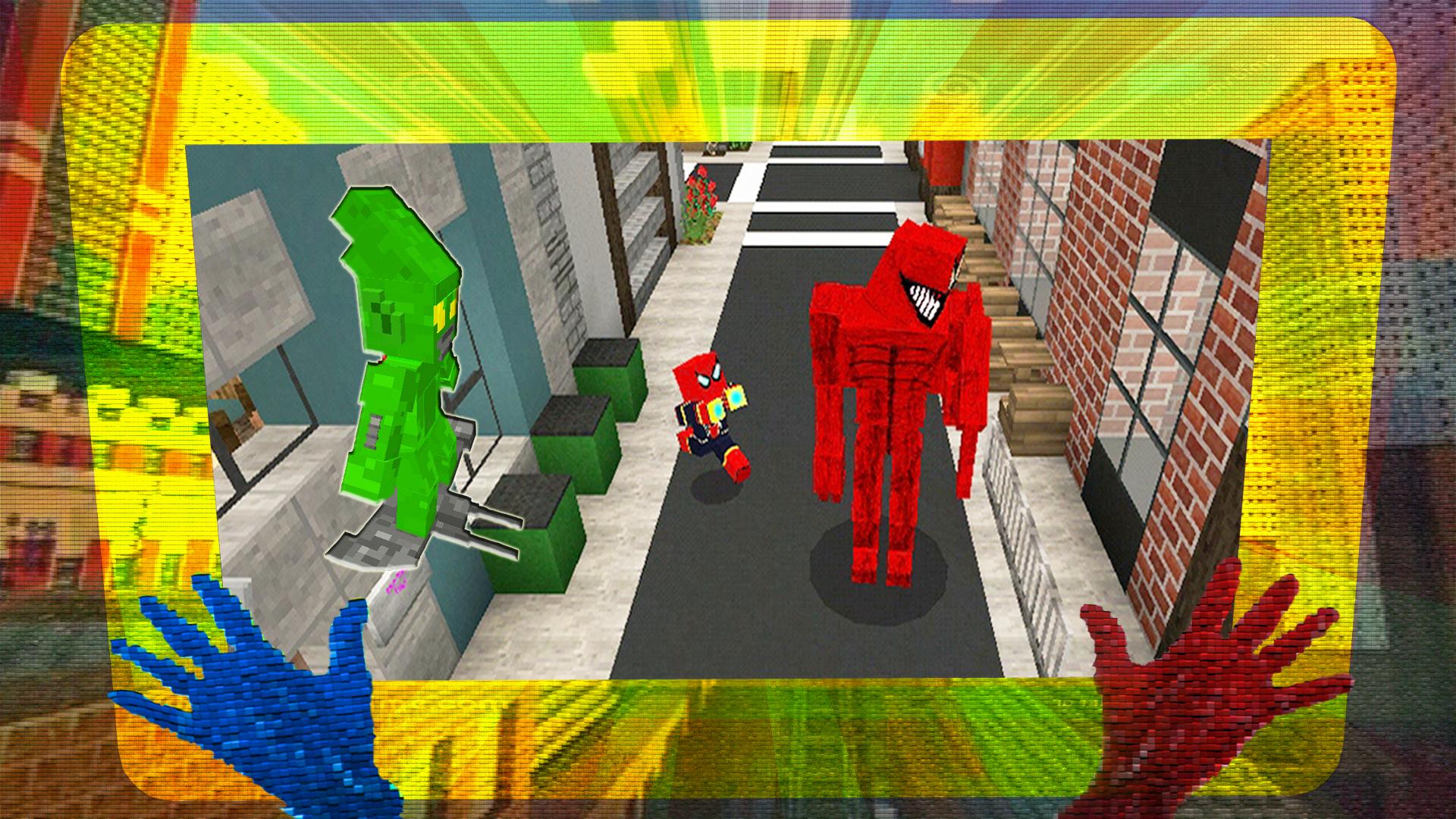 Download do APK de Homem-Aranha Jogo Minecraft para Android