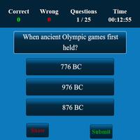 World History MCQ 스크린샷 1