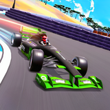 Formel-Car-Racing-Legende Zeichen