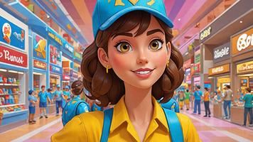 Idle Shopping Mall Rich Tycoon poster