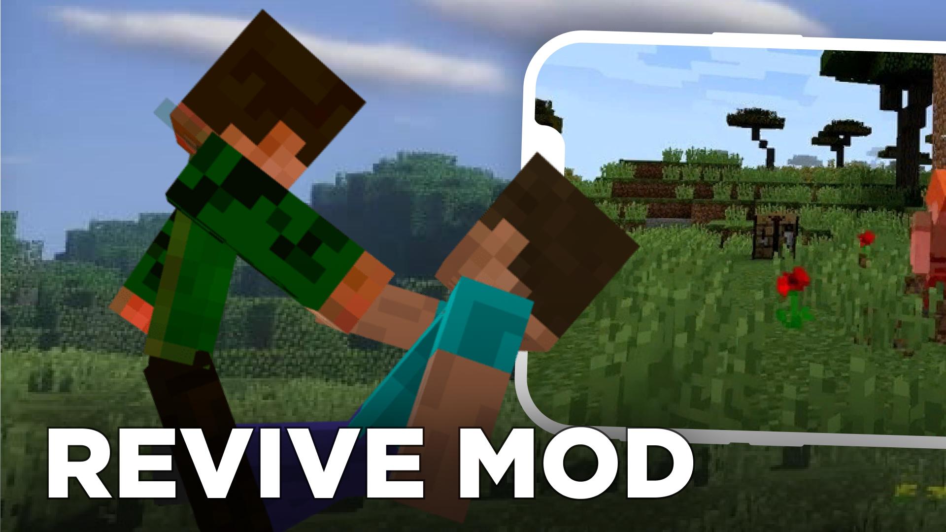 Play Mods. Mod Revival. Revive Player 1.16.5 t Launcher. Player revive