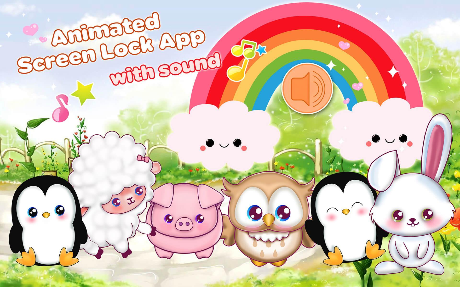 Kawaii Wallpaper Animasi Gambar Binatang Lucu For Android Kawaii Wallpaper Animasi Gambar Binatang Lucu For Android