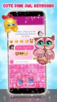 Teclados de Búhos 🦉 Teclado Lindos para Chicas captura de pantalla 3