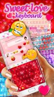 Teclados de Amor 💞 Temas Romanticos para Celular Poster