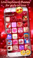Teclados de Amor 💞 Temas Romanticos para Celular captura de pantalla 1