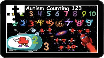 Autism Counting 123 پوسٹر