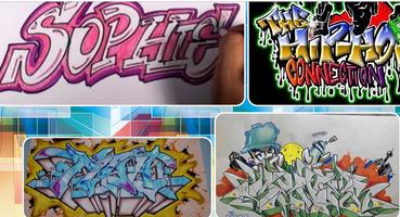 1 Schermata scrivendo il design dei graffiti