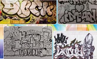 برنامه‌نما writing graffiti design عکس از صفحه