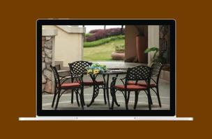 Wrought Iron Furniture پوسٹر