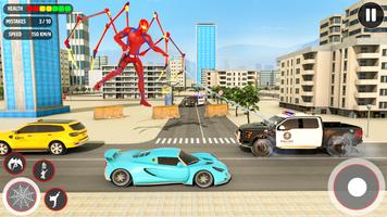 Superhero Spider Hero Man game ポスター