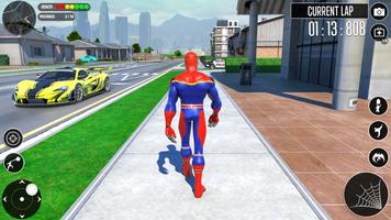 Superhero Spider Hero Man game পোস্টার