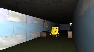 Sponge Night with 3D Evil Boy syot layar 3