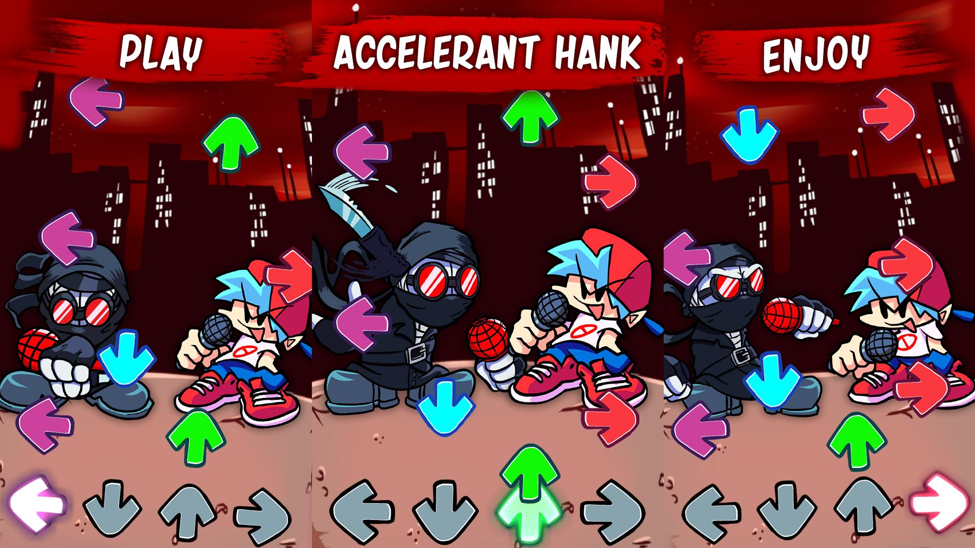 Jogo · FNF VS Accelerant Hank (Friday Night Funkin') · Jogar Online Grátis