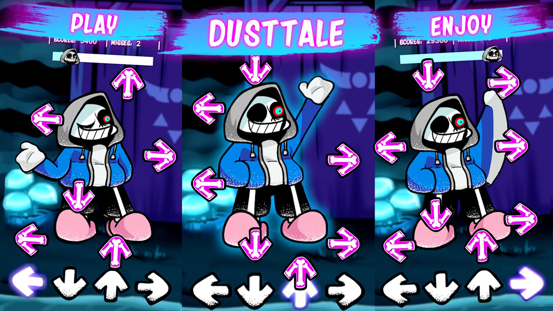 Dust Sans Sprite's [Friday Night Funkin'] [Mods]