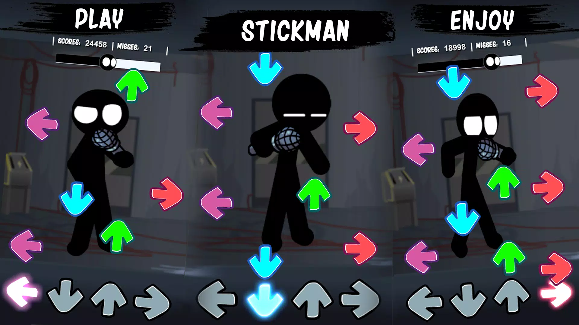About: FNF Stickman mod: Friday Night Funking (Google Play version