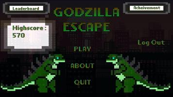 Godzilla Escape โปสเตอร์