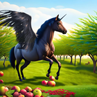 Magic Flying Unicorn Pony Game ikon