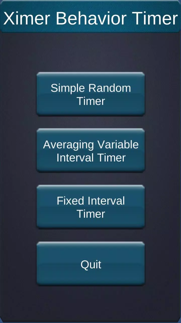 ABA - BCBA Variable (VI)Timer -Behavior for Android - APK Download