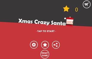 Xmas Crazy Santa Christmas Games Cartaz