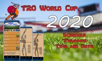 T20 World Cup Schedule 2016 poster