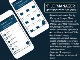 File Manager File Sharing SD File Transfer Explore poster
