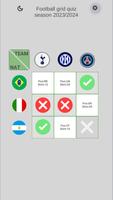 Football grid quiz Screenshot 2