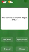 Champion League Quiz Poster