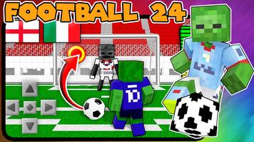 Football mod for Minecraft পোস্টার