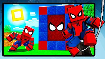 Mod SpiderMan for Minecraft 海报