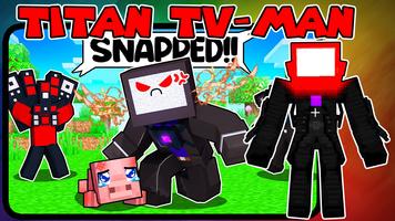 Mod Titan Tv-Man Minecraft 스크린샷 1