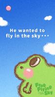 Frog Flying Sky poster