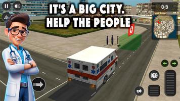 Ambulance Driver Simulator Pro poster