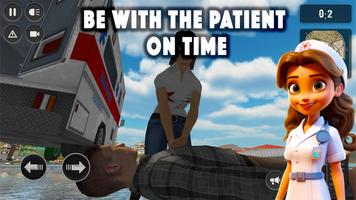 Ambulance Driver Simulator Pro screenshot 1
