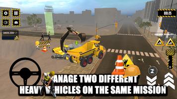 Jeux de bulldozer et de camion capture d'écran 2