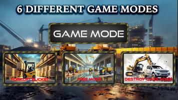 Excavator & Crane Simulator poster