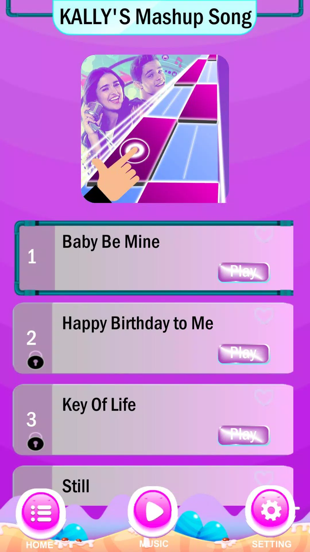 KALLY'S Mashup Song - Piano Tiles APK pour Android Télécharger