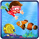 Kids Fishing Free games আইকন