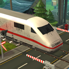 Crossing kereta api ikon