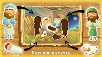 Puzzles pour bambins de Bible Affiche