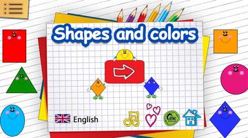 Shapes and Colors for kids poster