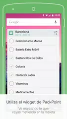 Descargar APK de PackPoint: lista de equipaje