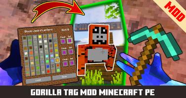 Gorilla Tag skin for Mcpe poster