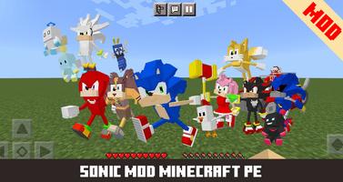 Sonic Mod Add-on for MCPE poster