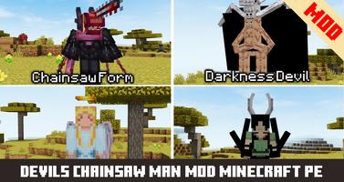 Devils Chainsaw Mod Minecraft ảnh chụp màn hình 1