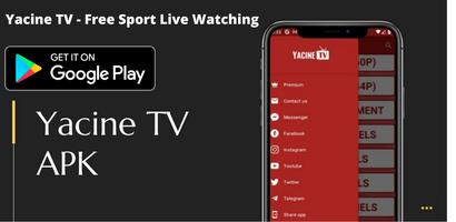 Yacine TV - Free Sport Live Watching Guide capture d'écran 1
