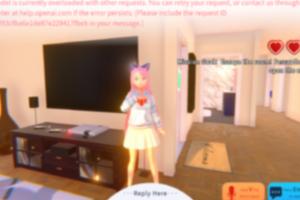 Yander Ai Girlfriend Simulator Poster